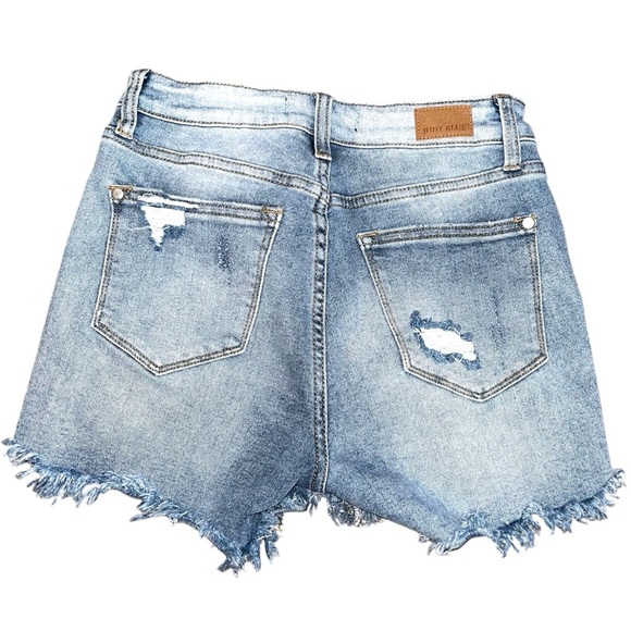 Judy blue high rise cut off shorts - Picture 2 of 4